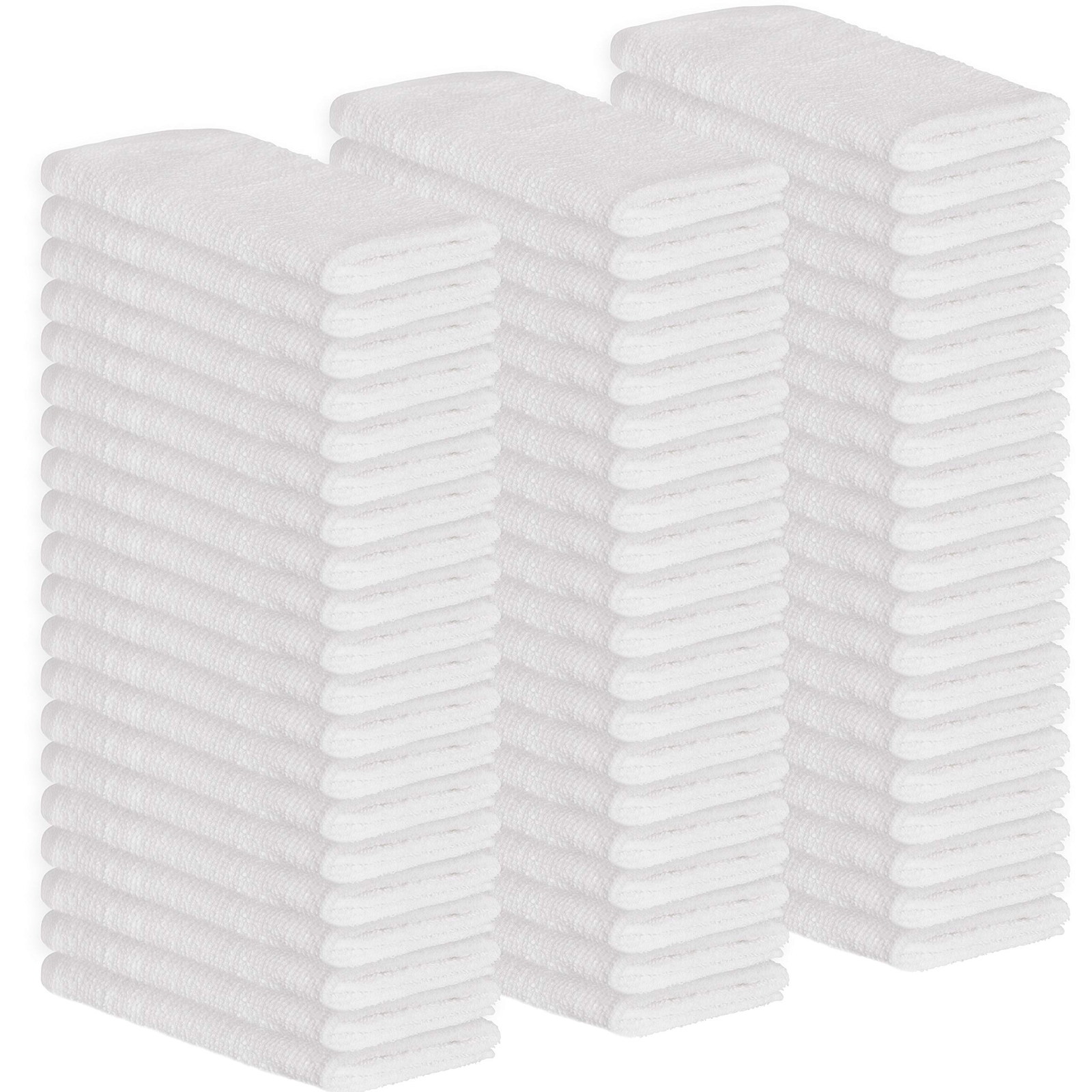 Terry Towels White Rags Bar Towels 100% Cotton Absorbent and Durable Multipur…