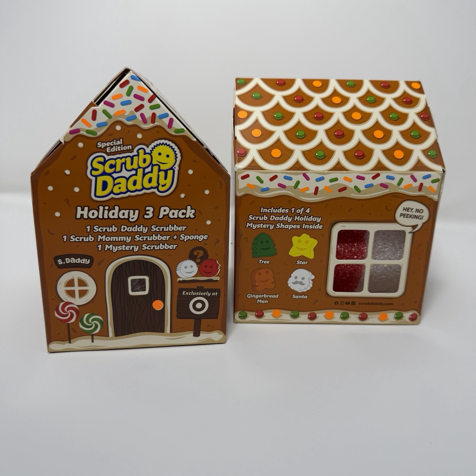 Scrub Daddy Special Edition Holiday 3 Pack – Lot of 2