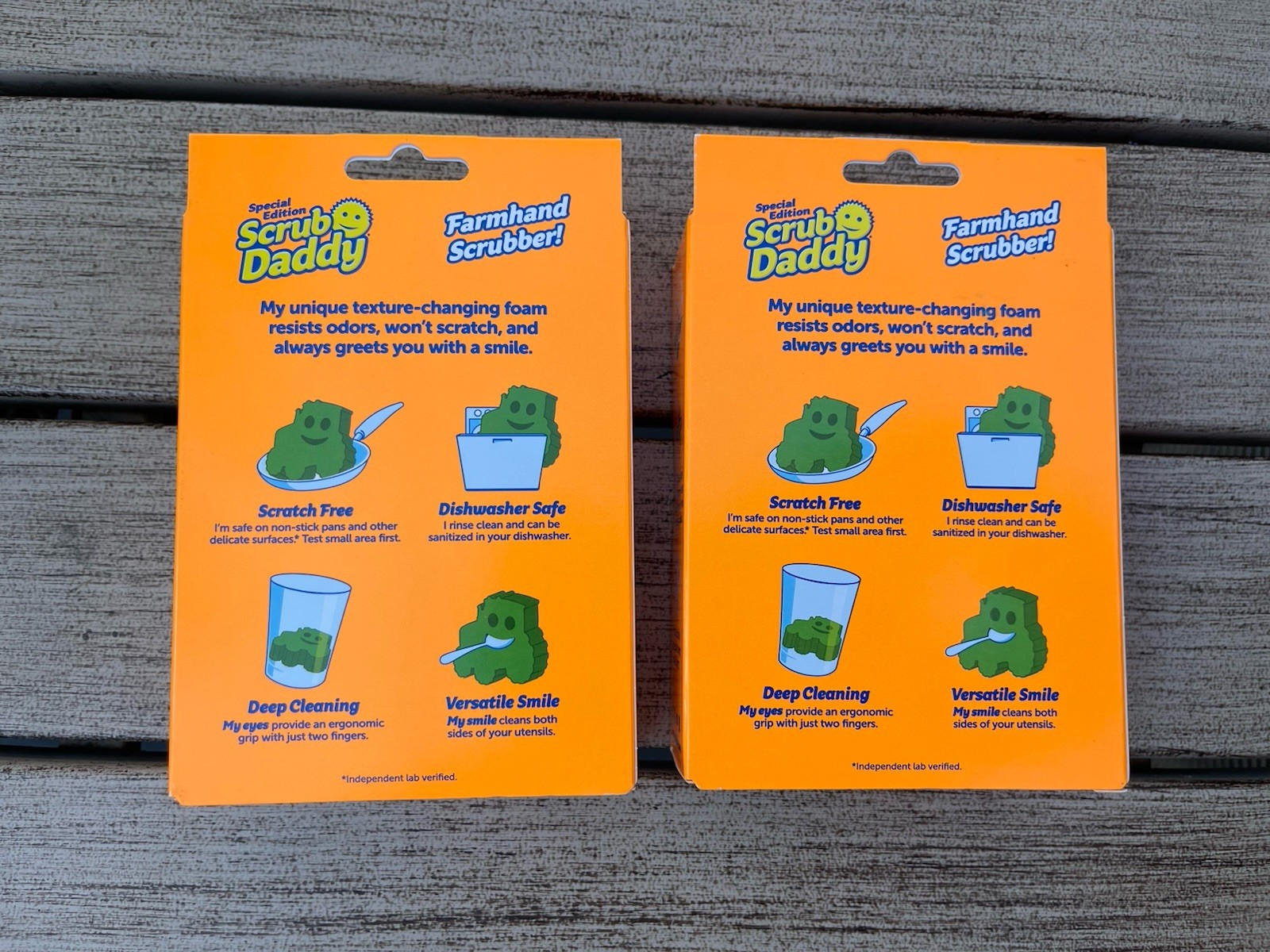 NEW 2 Pack – Scrub Daddy Tractor Farmhand Sponge, Special Edition Limited Green