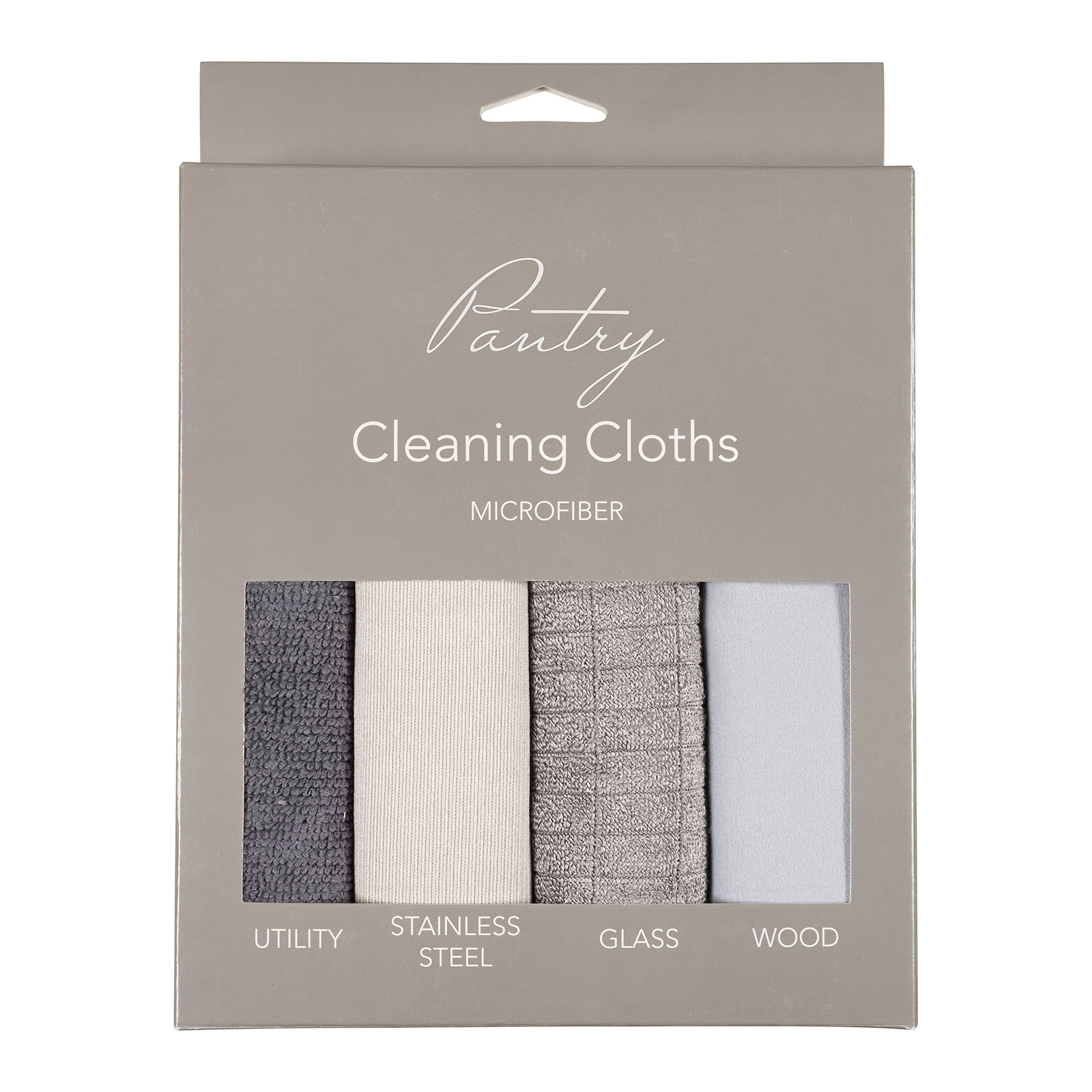 Pantry Multipurpose Microfiber Textured Cleaning Cloth 4pack 15 X 18inch 1 Util