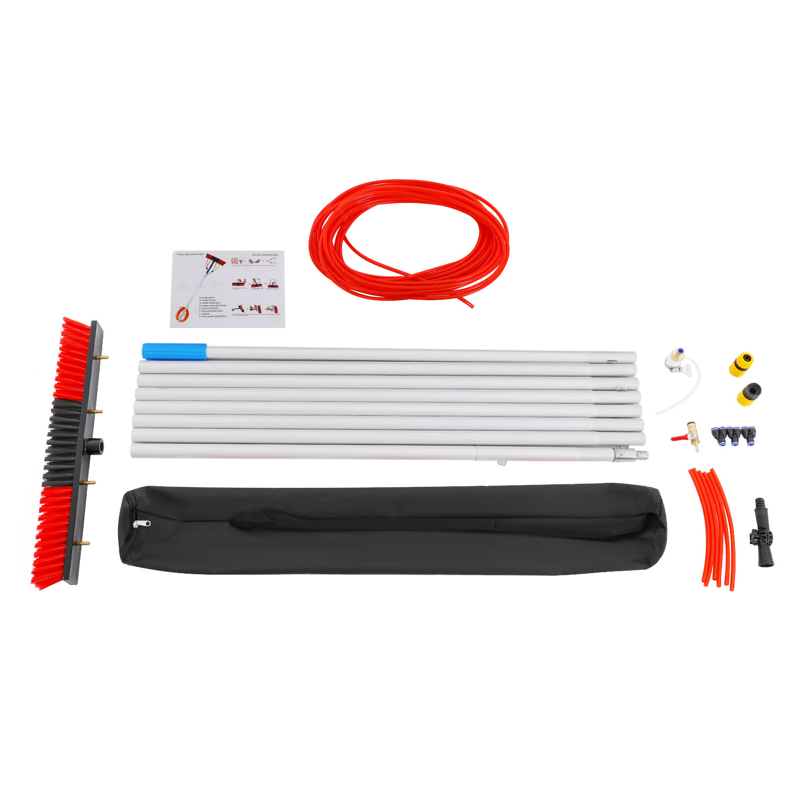 Cleaning Brush Kit for Solar Panel Window Cleaning Equipment Window Clean Tool