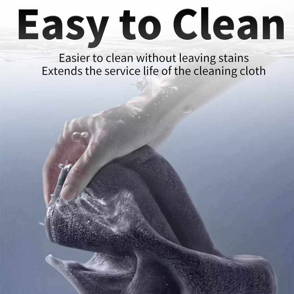 5PCs Microfiber Cleaning Cloth Towel Rag Car Polishing No Scratch Auto Detailing