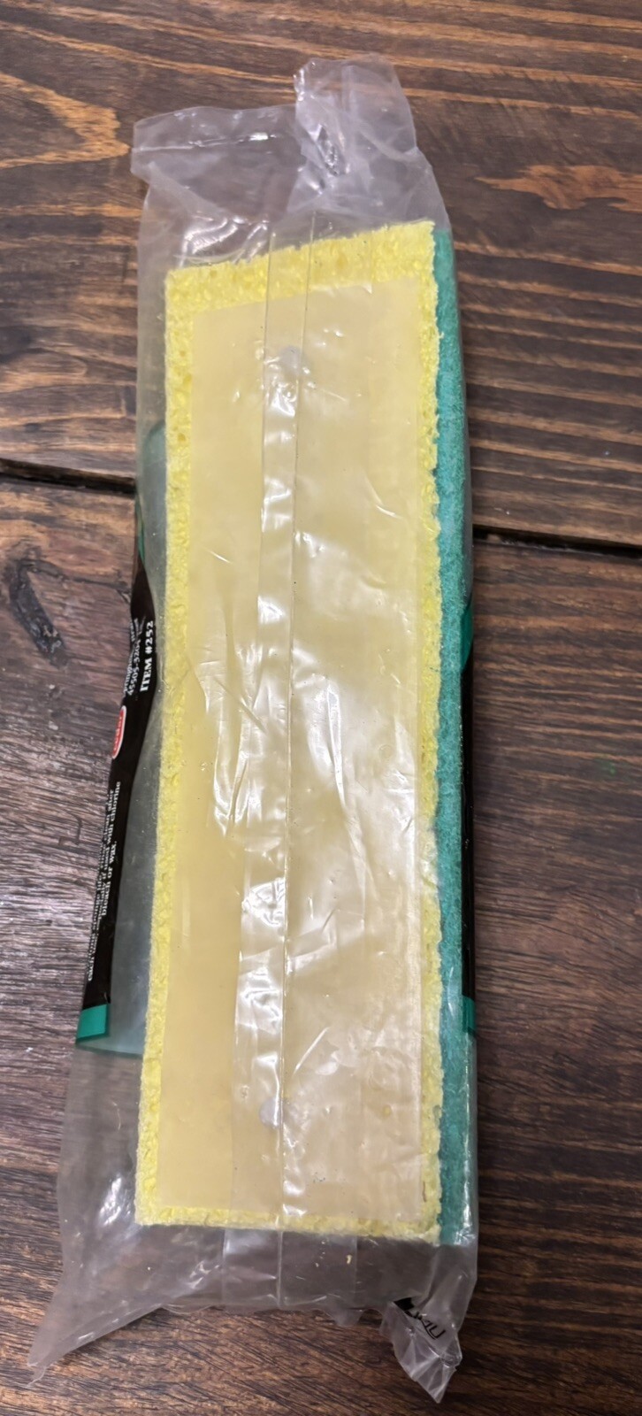 O Cedar Sponge Mop Refill Cellulose Sponge W/ Scrubber Item #252 NEW