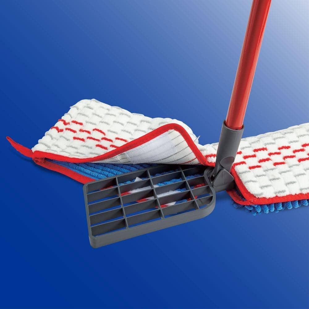 O-Cedar Professional Dual-Action Microfiber Flip Mop Reusable Washable