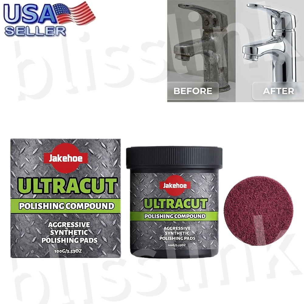 1-2SET 2026 New Surface Restoration Polish 100G Ultracut Compound With Pad~HOT
