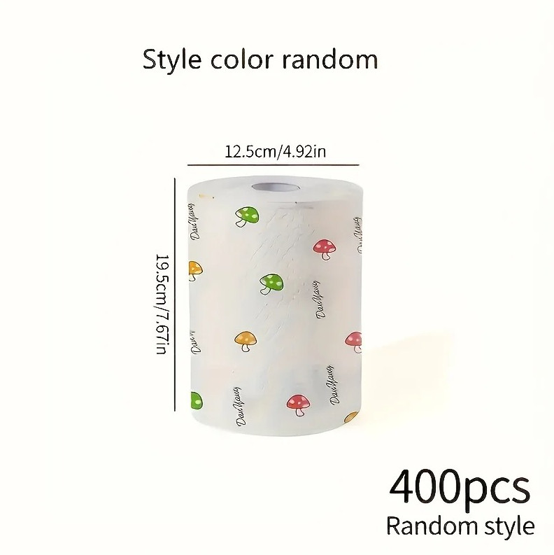 Disposable Kitchen Cleaning Cloth Roll – Dry & Wet Dual-Use Absorbent Towels