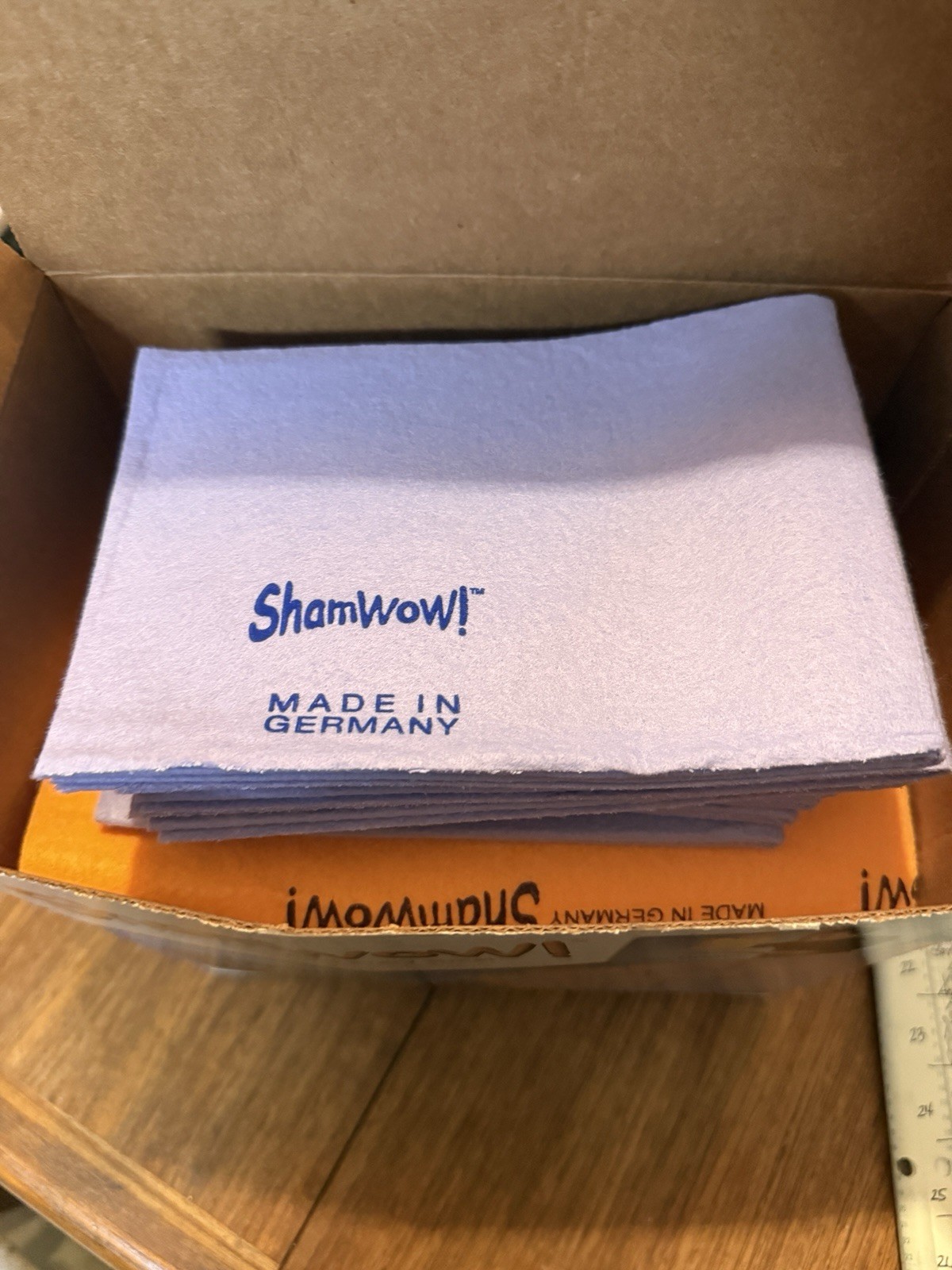 The Original Shamwow Super Absorbant Towels Box 16 8 Large Mini Made In Germany