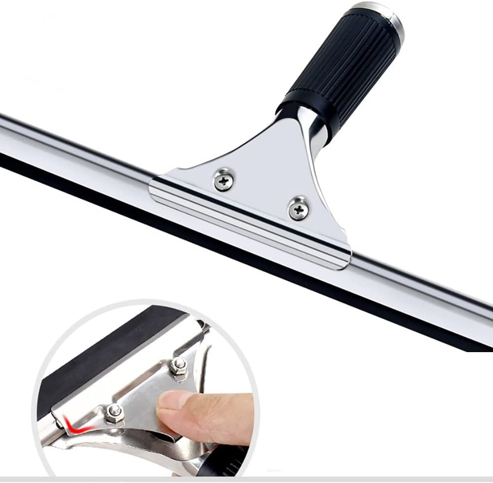 15cm 6in Window Squeegee All Purpose Squeegee Glass Shower Doors Car Black