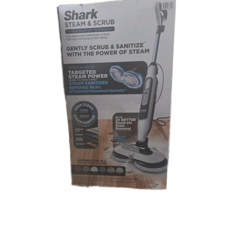 New Shark Scrub and Sanitize Steam Mop S7001
