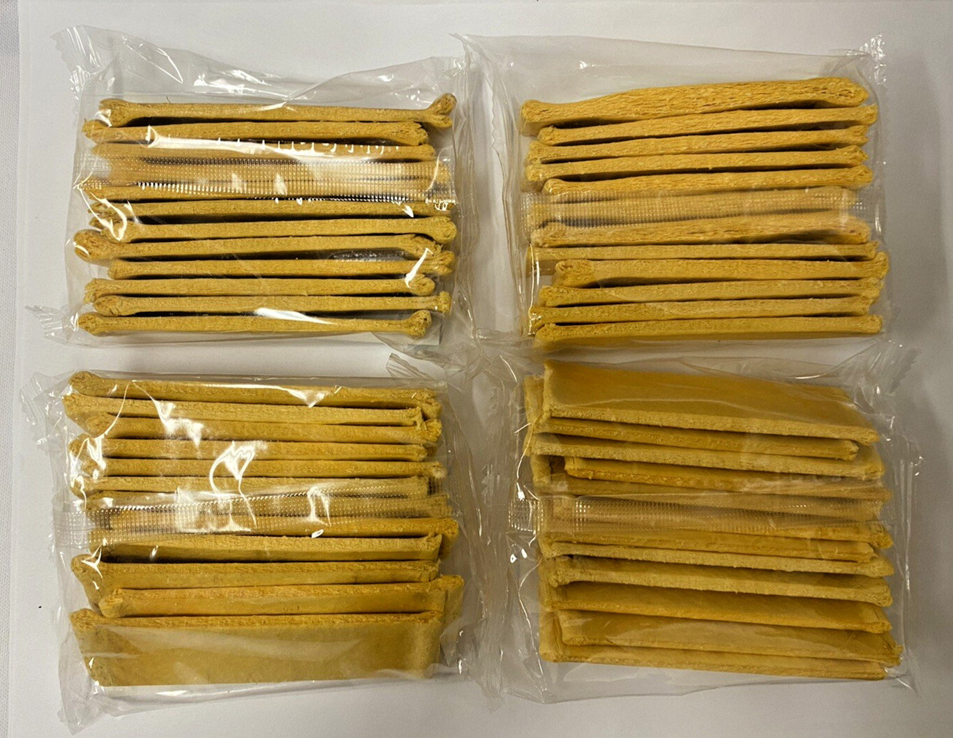 4 x Trader Joes 12 Count Pop-Up Sponges Made From Natural Vegetable Cellulose