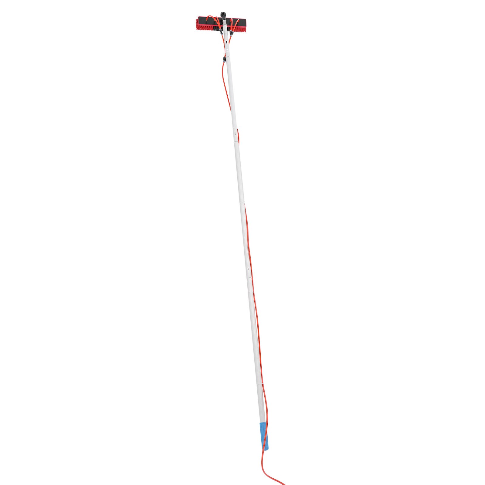 Solar Panel Cleaning Pole Outdoor Window Washing Equipment Brush Adjustable