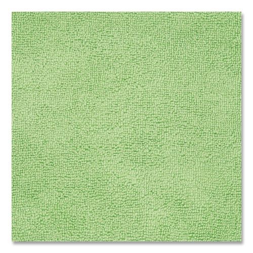 Boardwalk Microfiber Cloths, 12 x 12, Green, 12/Pack