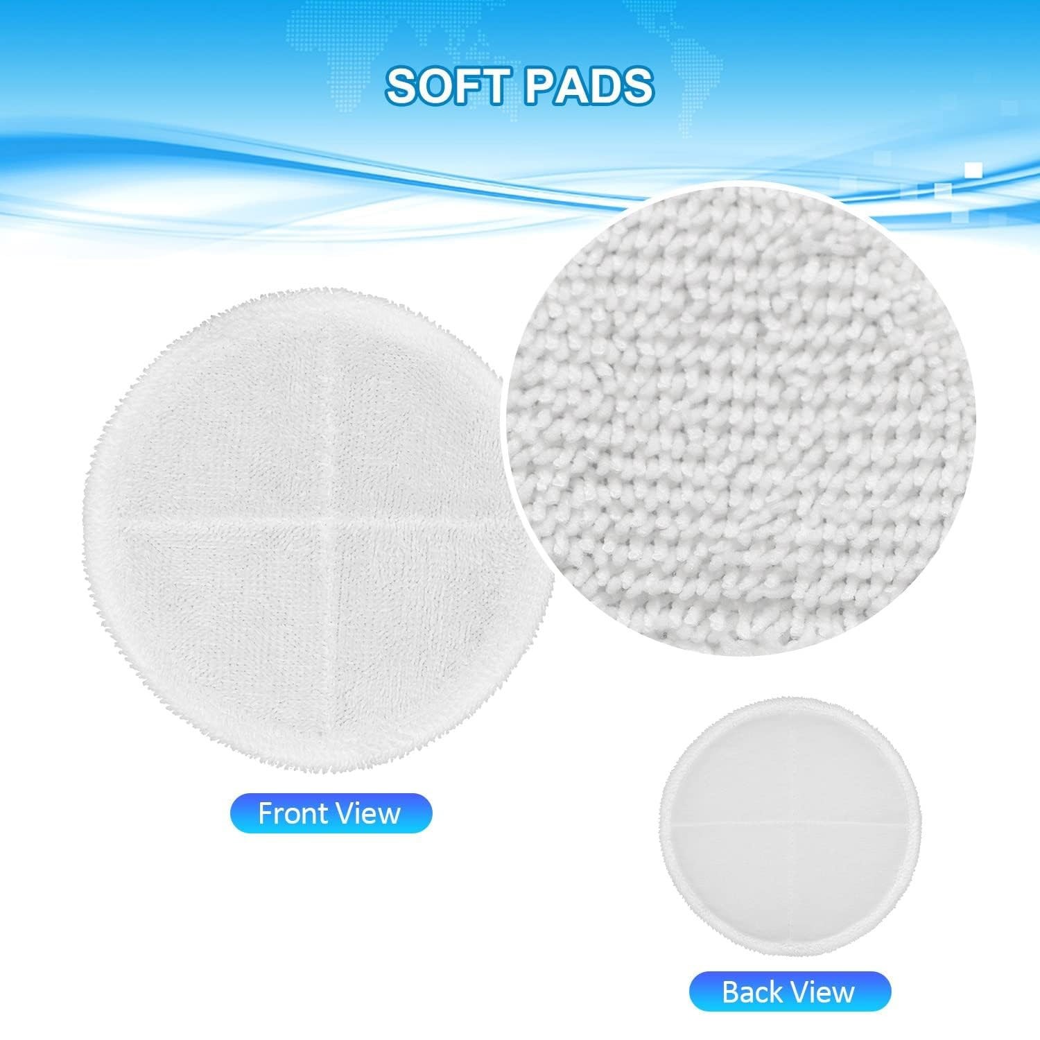 Replacement Mop Head Pad For Bissell Spinwave 2039A 2124 Powered Hard Floor