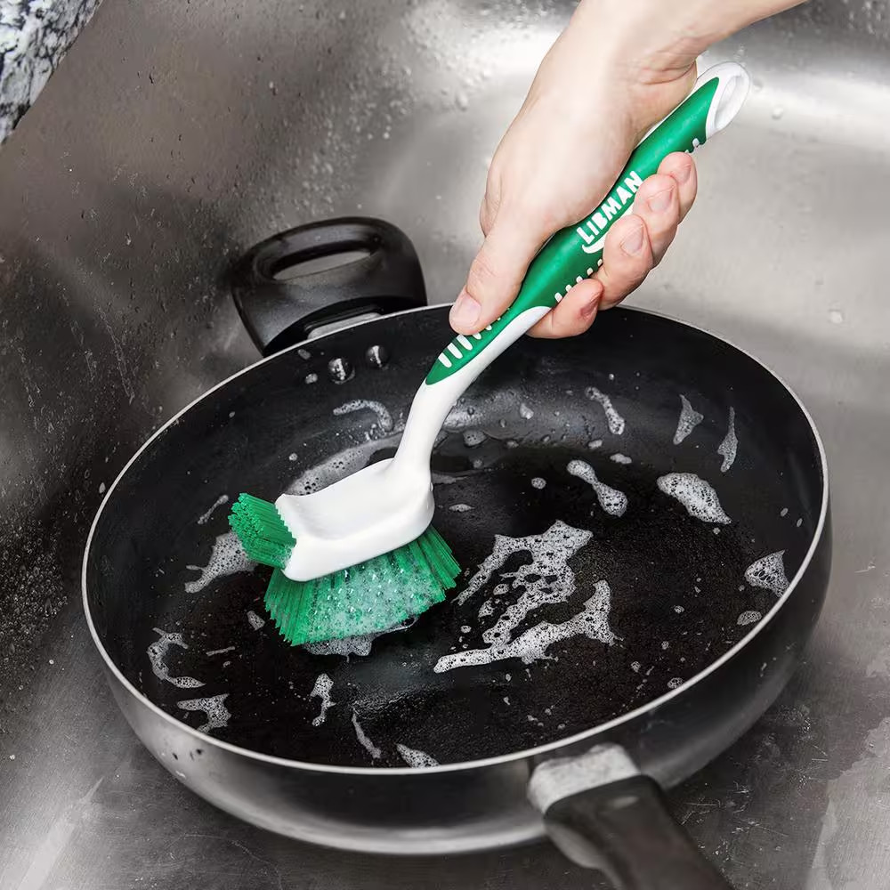 Big Job Kitchen Dishwashing Scrub Brush (2-Pack)