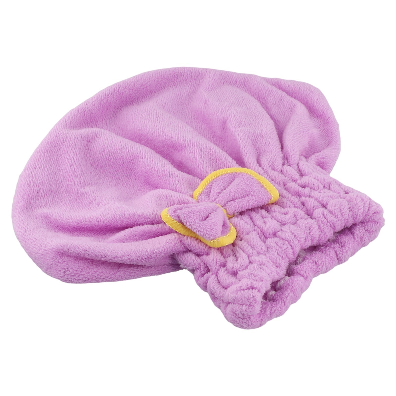 Microfiber Solid Color Hair Hat Fast Drying Head Wrap Turban 6 Color Options