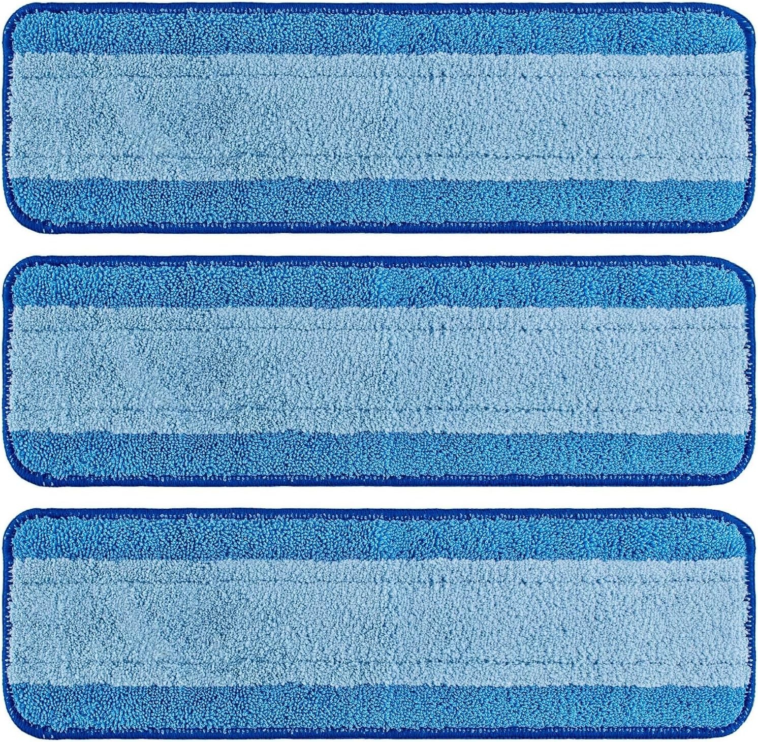 Microfiber Cleaning Pad for Bona, 3 Pack 18 Inch Mop Cleaning Pads for Bona H…