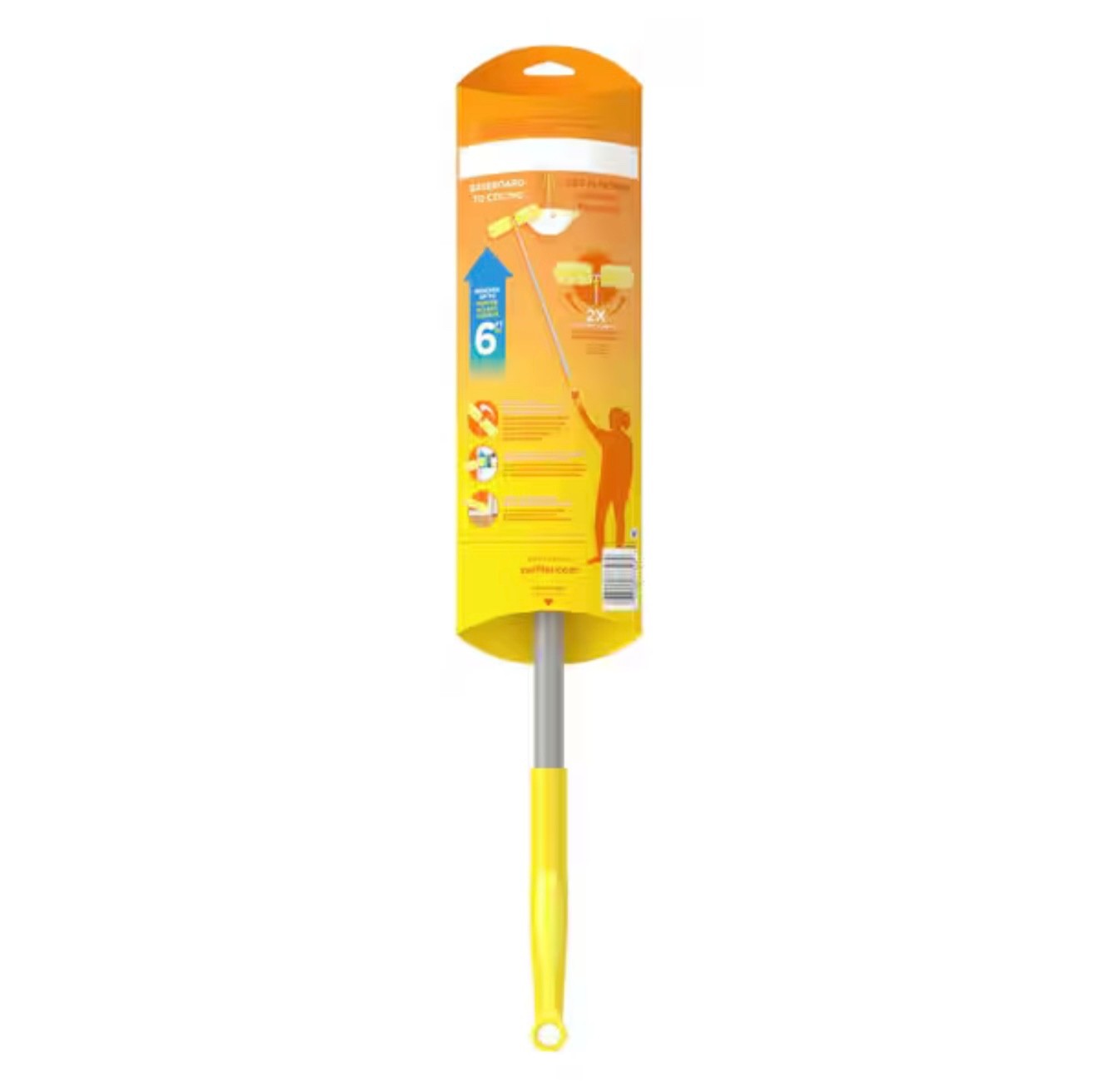 New Swiffer Dusters Cleaning Kit w/ 6ft Extendable Pole + 4 Refills