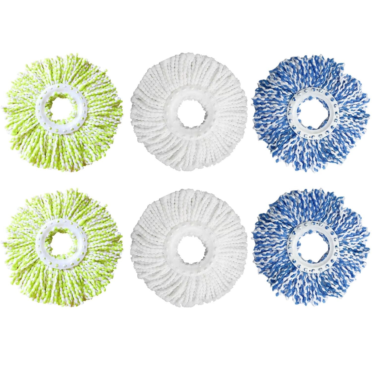 6 Pack Spin Mop Refill Pads Compatible With Simplimagic 79349 79117 979193 79229