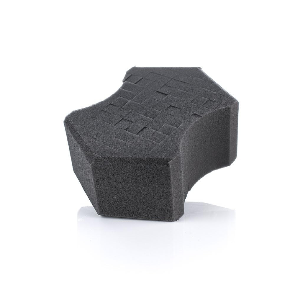 Ultra Safe Sponge for All Paints & Wheels – Ergonomic Grip, Dark Grey