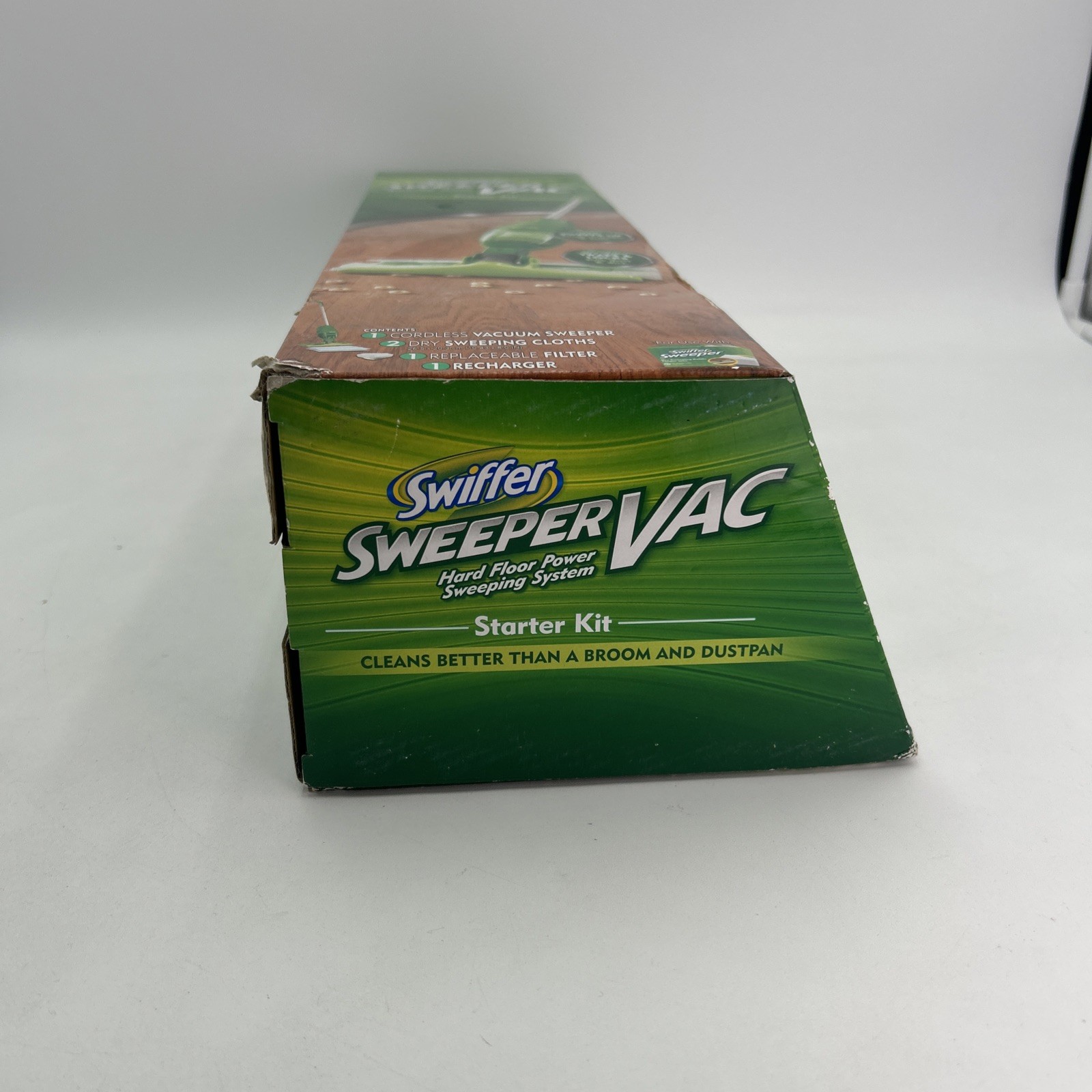Swiffer Sweep + Vac Cordless Vac Rechargeable Sweeper Vacuum Kit Open Box READ