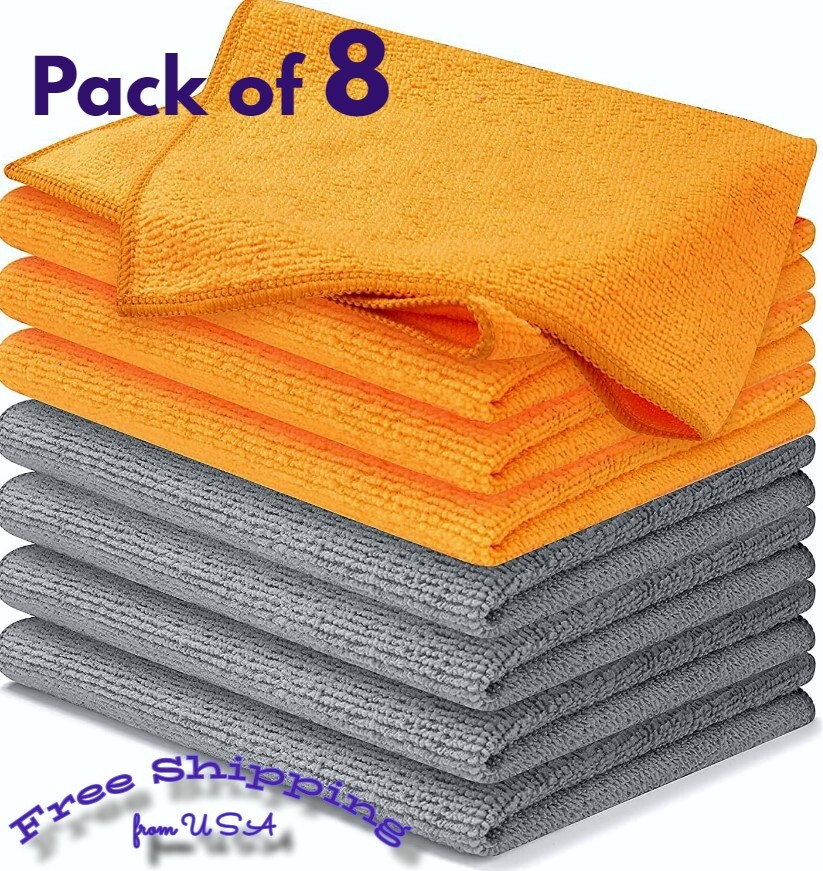 Microfiber Cleaning Cloth Micro fiber Towel Ultra Absorbent Rag Streak Lint Free
