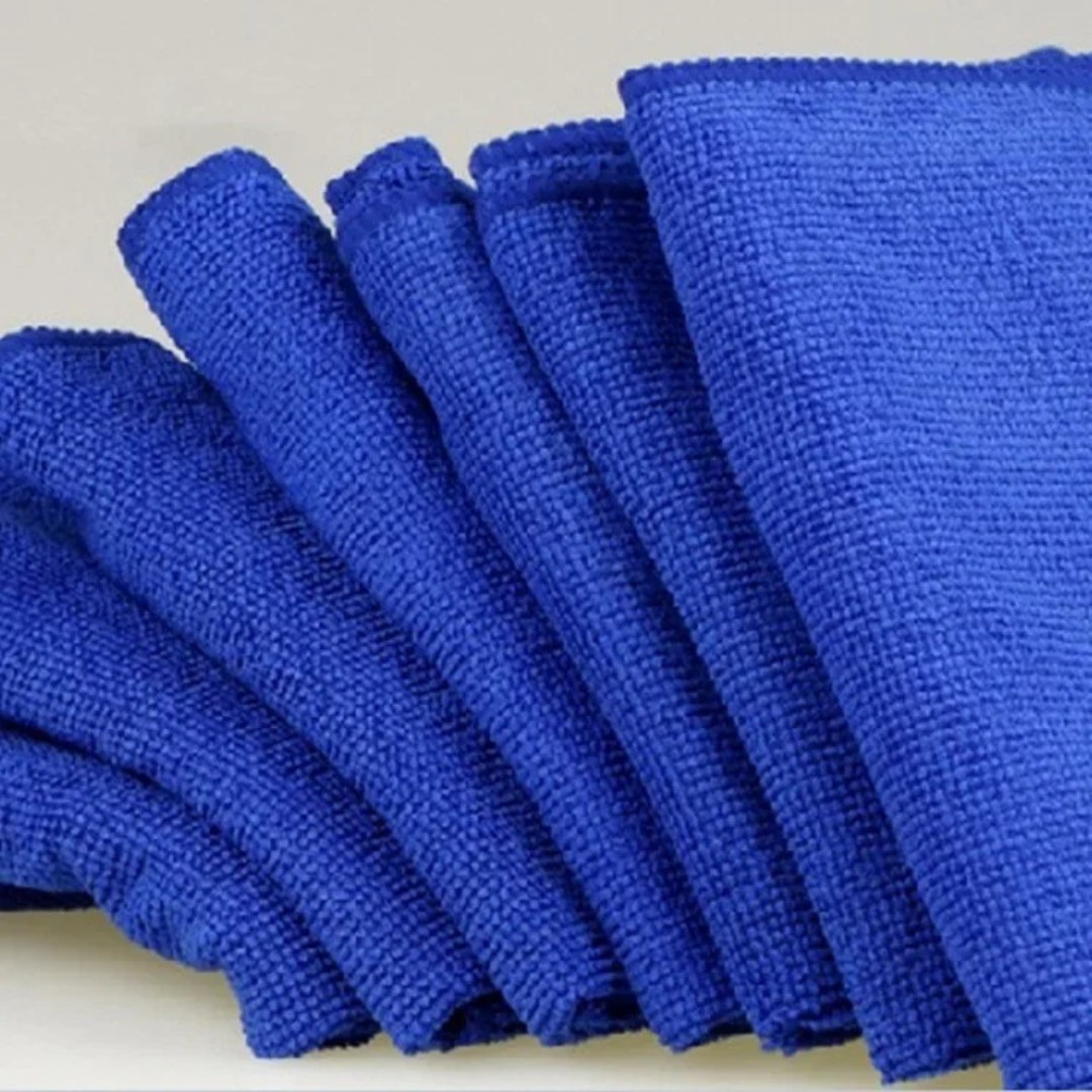 Microfiber Cleaning Cloth Set of 50 Towel Rag Car Polishing Detailing No-Scratch