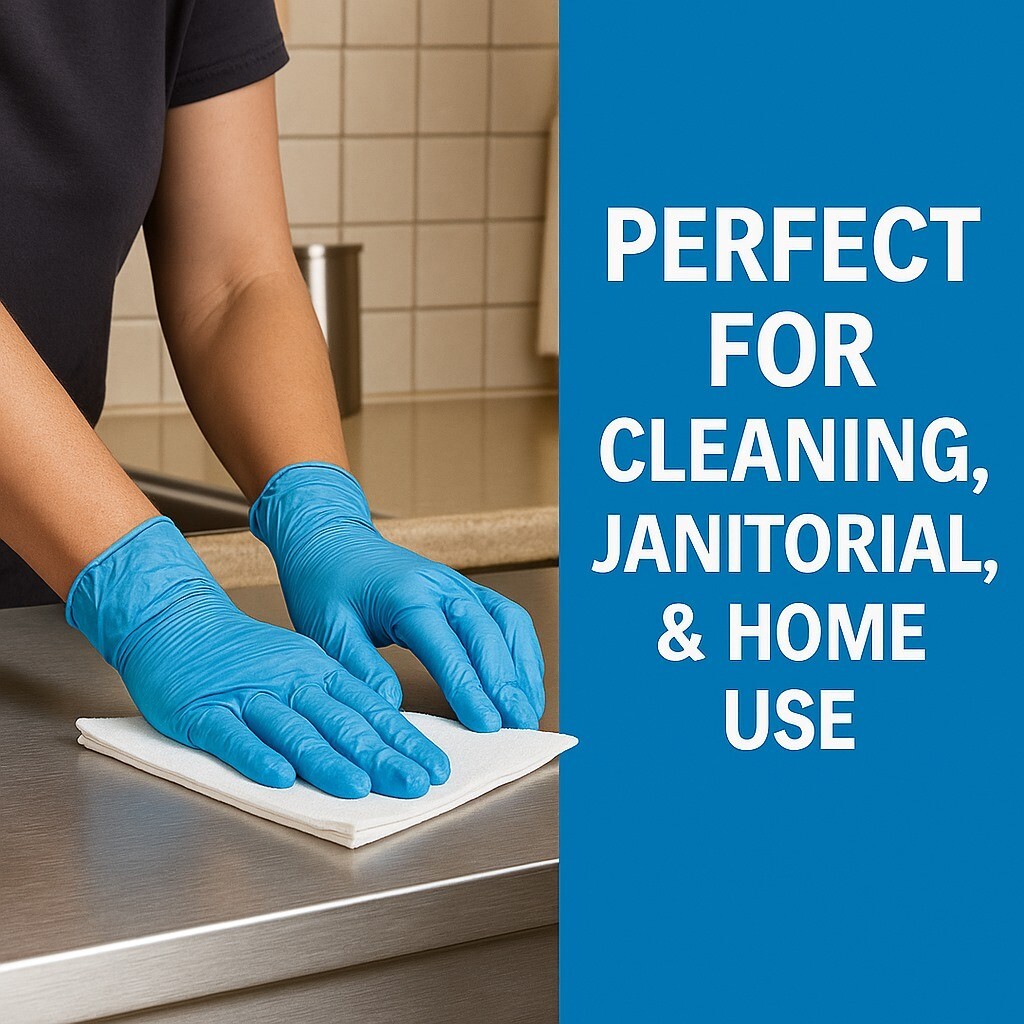Microfiber Cleaning Cloths 12×12 – 250 Disposable Rag Wipes Janitorial Household