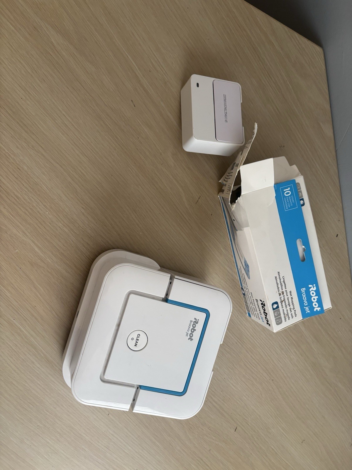 iRobot Braava Jet Mopping Robot with Charger & Pads –