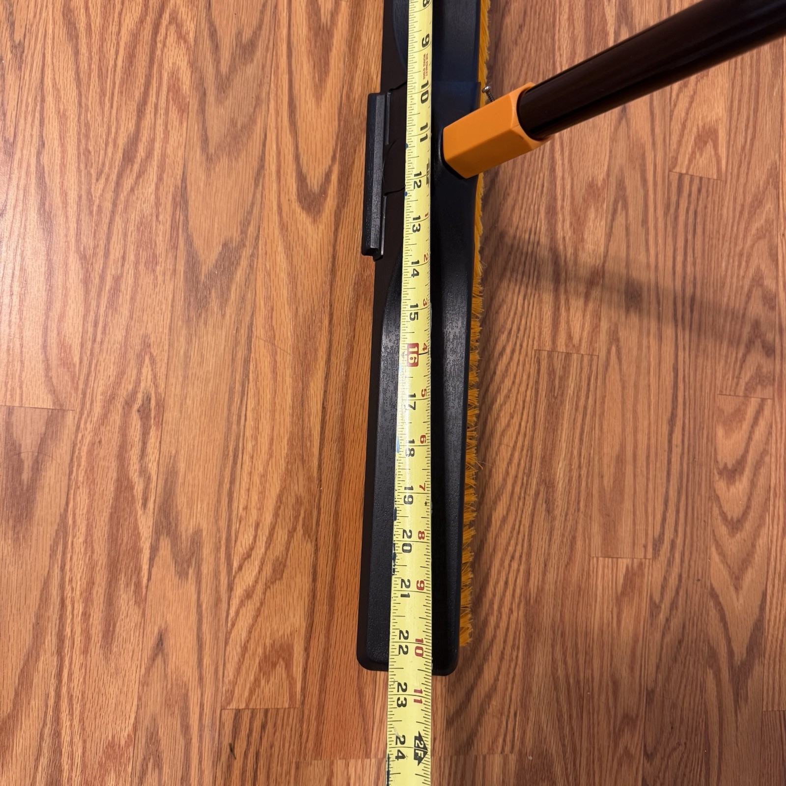 Heavy Duty Push Broom Brush for Floor Cleaning with Handle and Stiff Bristle