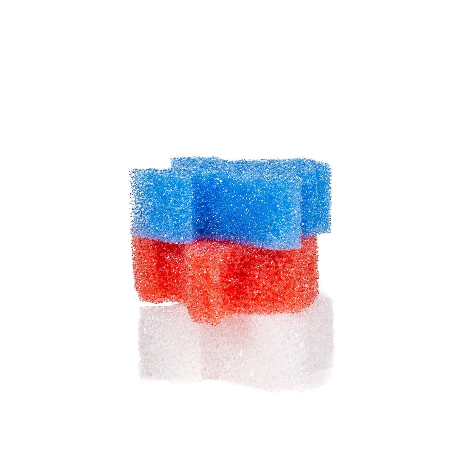 Scrub Daddy Special Texas Edition, Red, White & Blue Scrubbers, 3-Pack TX Shape