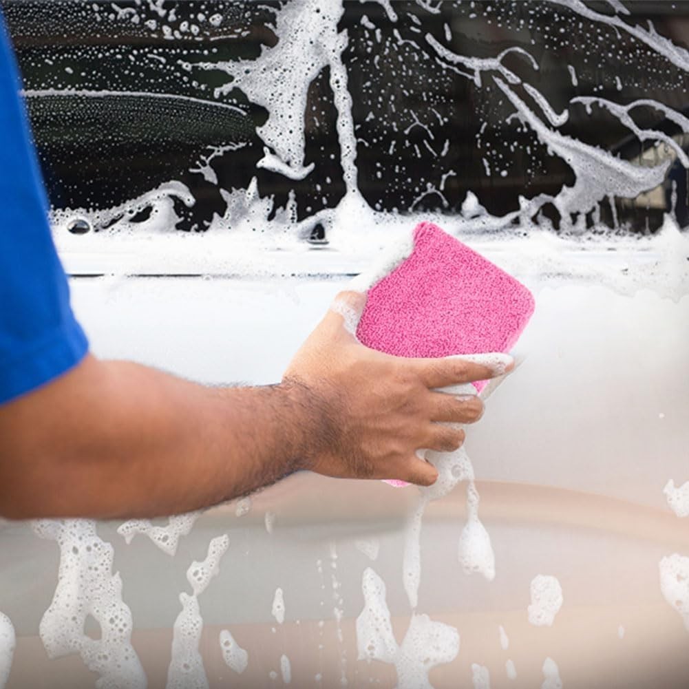 Lightweight Microfiber Applicator Pads – 8 Pack for Scratch-Free Car Detailing
