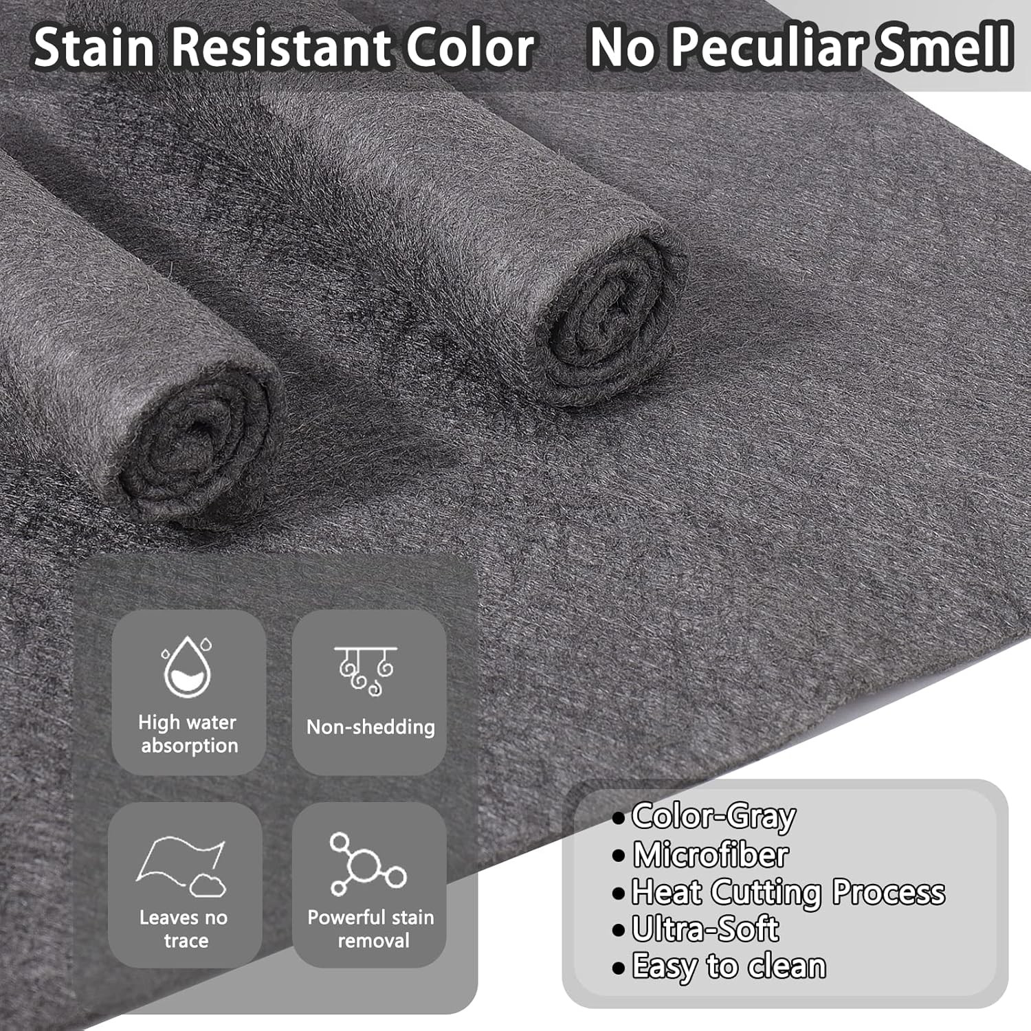 5/20x Thickened Magic Cleaning Cloth, Microfiber Cloth Reusable,Lint Free Cloth