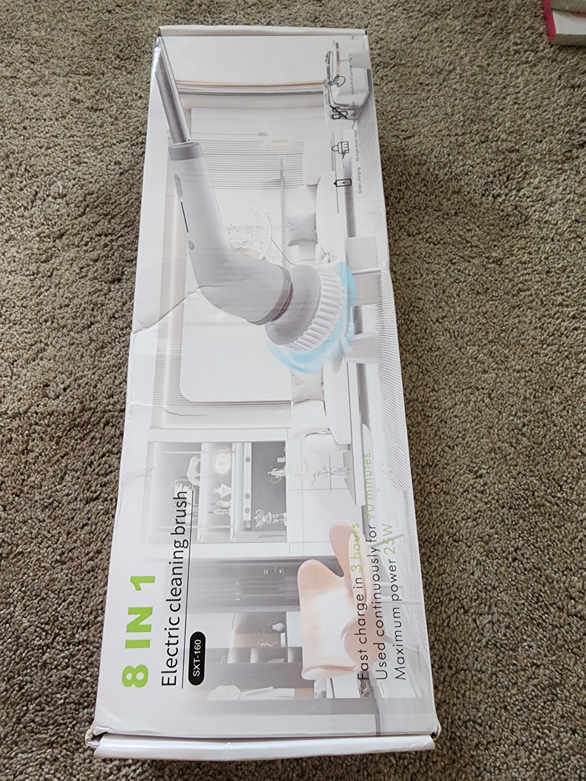8 In 1 Electric Cleaning Brush Wireless Expandable