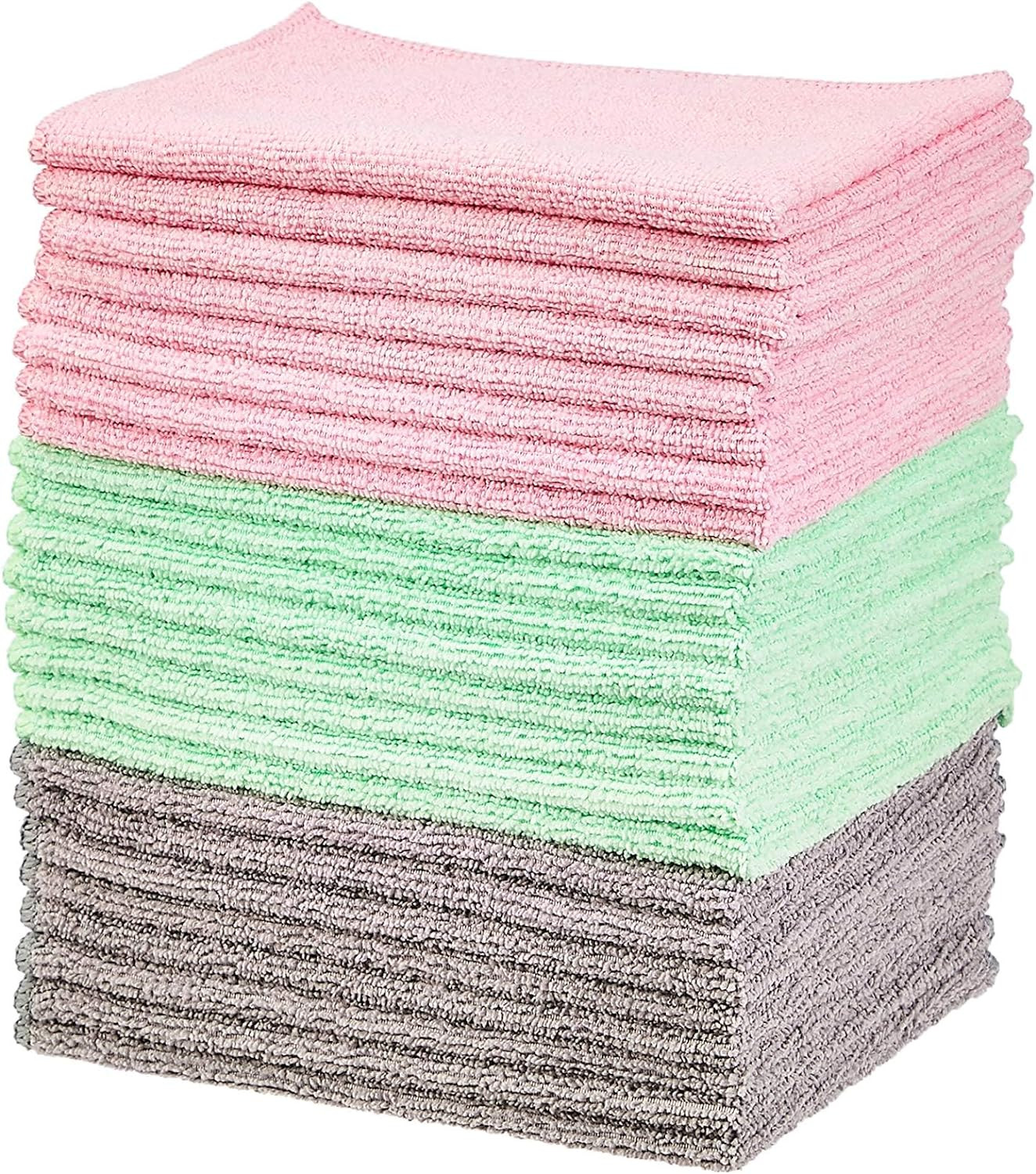 Amazon Basics Microfiber Cleaning Cloths
