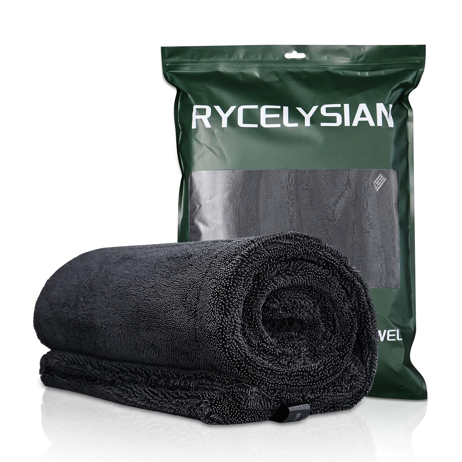 24″ x 36″ Twisted-Loop Car Drying Towel, 1500GSM Microfiber Cleaning Cloth fo…