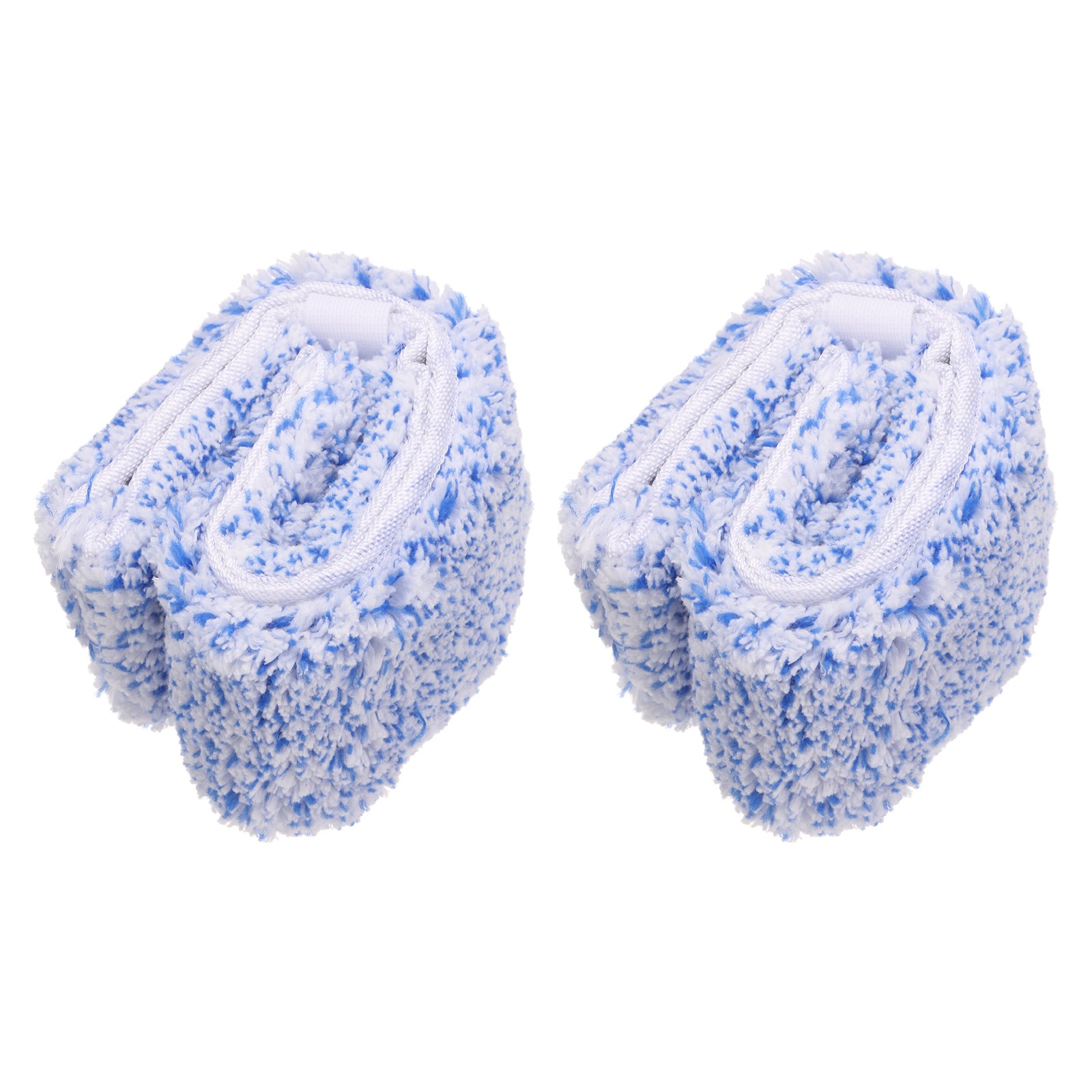 2 pcs replacement head for microfiber window washer 25 cm blue