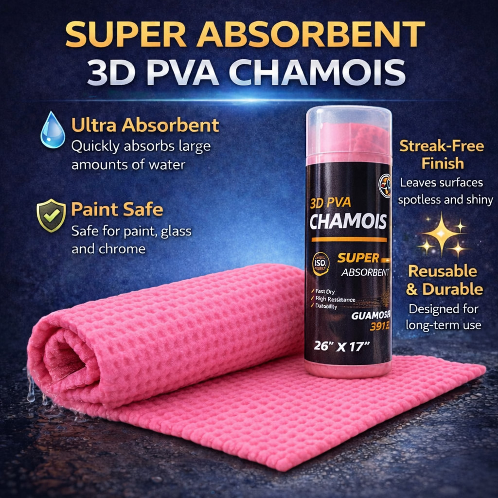 R.A. Premium 26×17 Shammy Cloth for Car Drying-Super Absorbent Synthetic Chamois