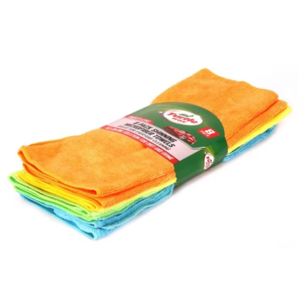8pk Microfiber Detailing Towels:Automotive Cleaning Tools for Cars,Trucks, Boats