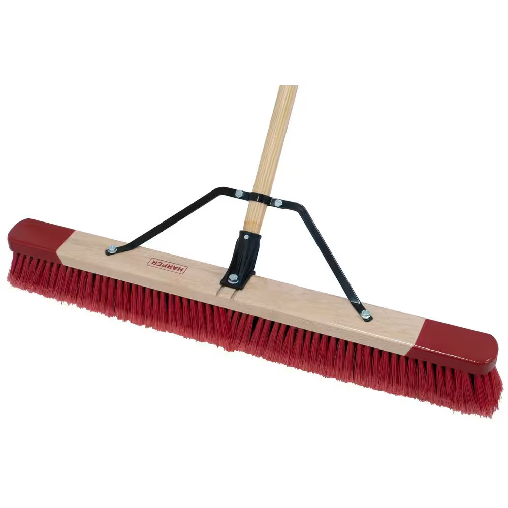 30″ ASSEMBLED Push Broom