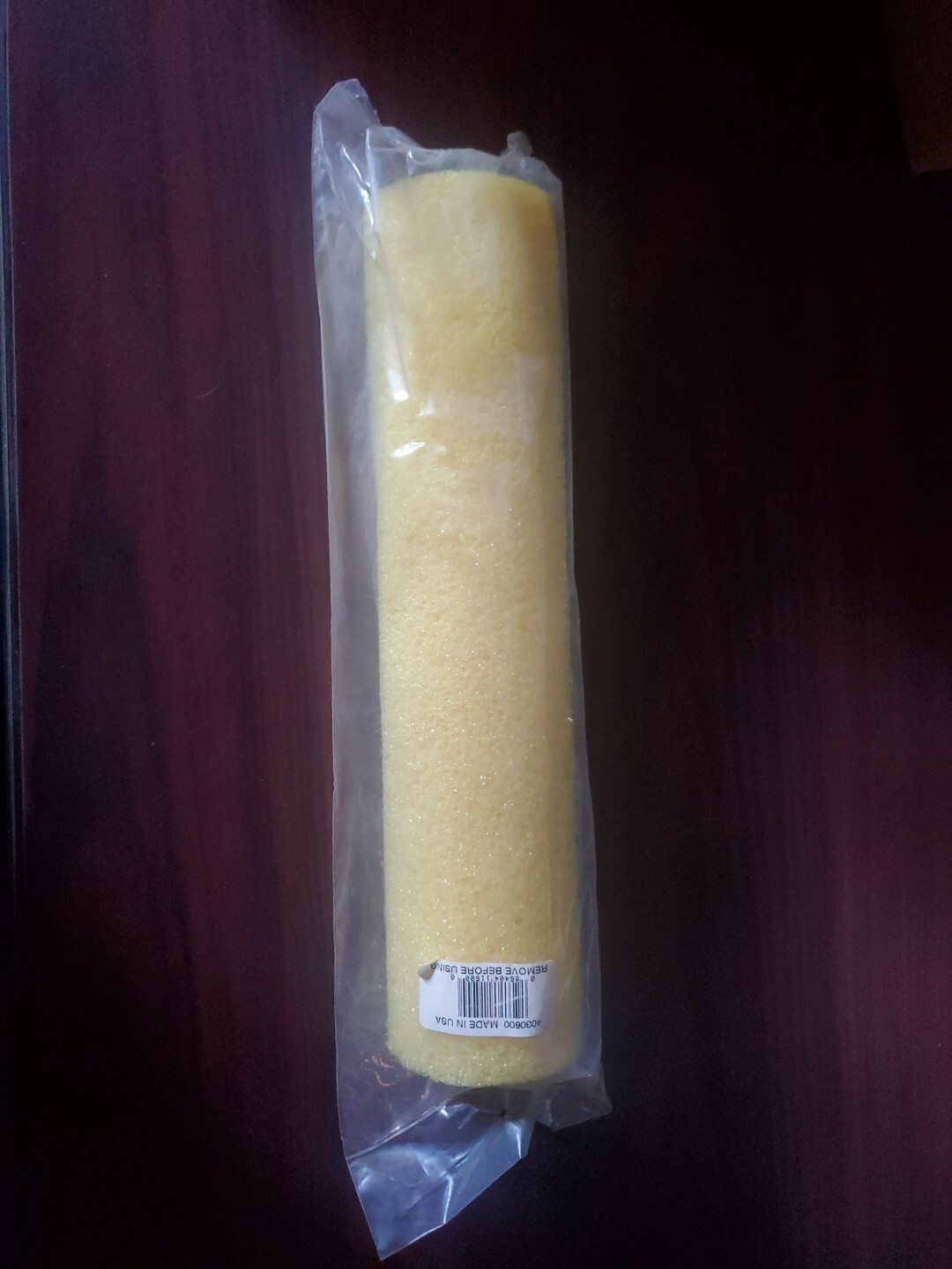 SPARTA Flo-Pac Sponge Mop Roller Mop for Cleaning 12 Inches Yellow 4030600