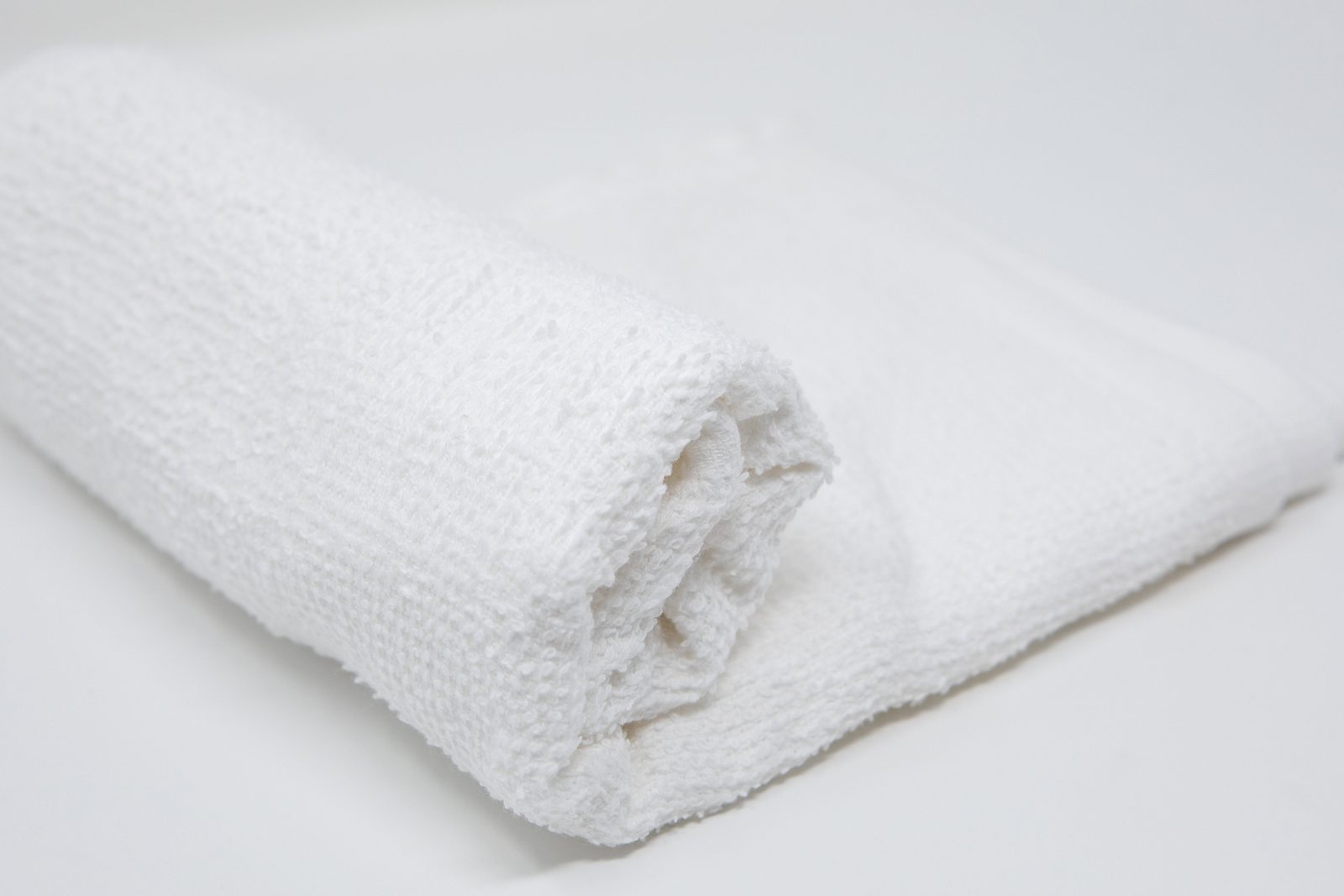 18-Pack 100% Cotton Terry Towels, 14×17″, All-Purpose White
