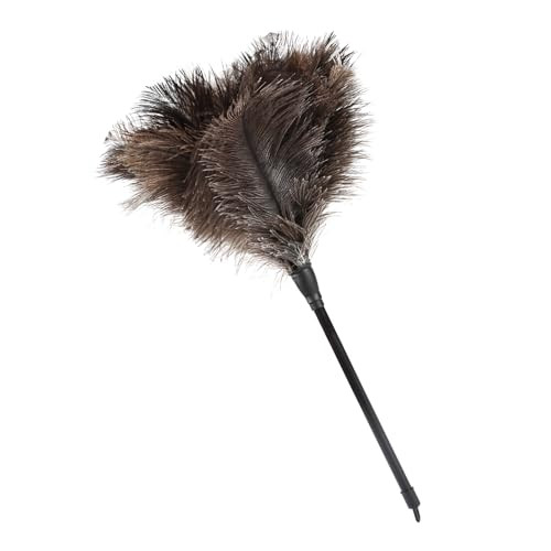 Ostrich Feather Duster 15 Inch Environmentally Handheld Feather Dusters for