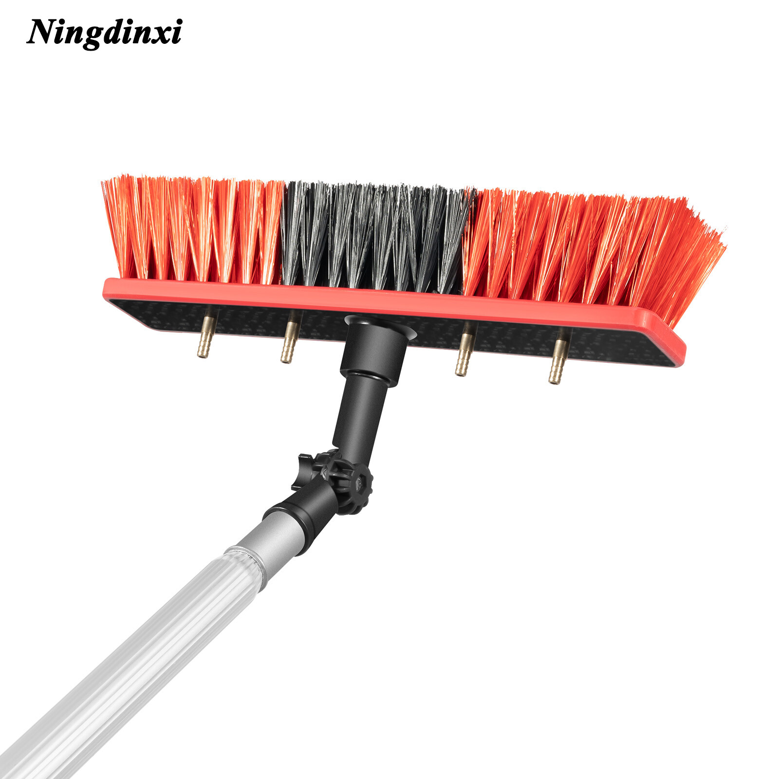 26FT Water Fed Pole Kit with Brush for Window and Solar Panel Cleaning