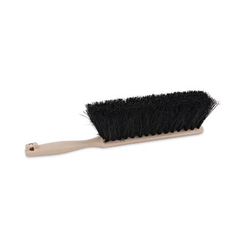Boardwalk Counter, 4.5″ Brush, Black Bristles, 3.5″ Tan Plastic Handle, 2/Pack