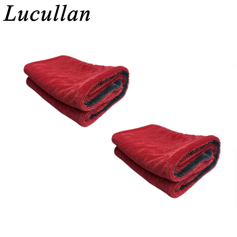 Lucullan 60x90cm Microfiber Drying Towel 1300GSM Premium Detailing Cloth