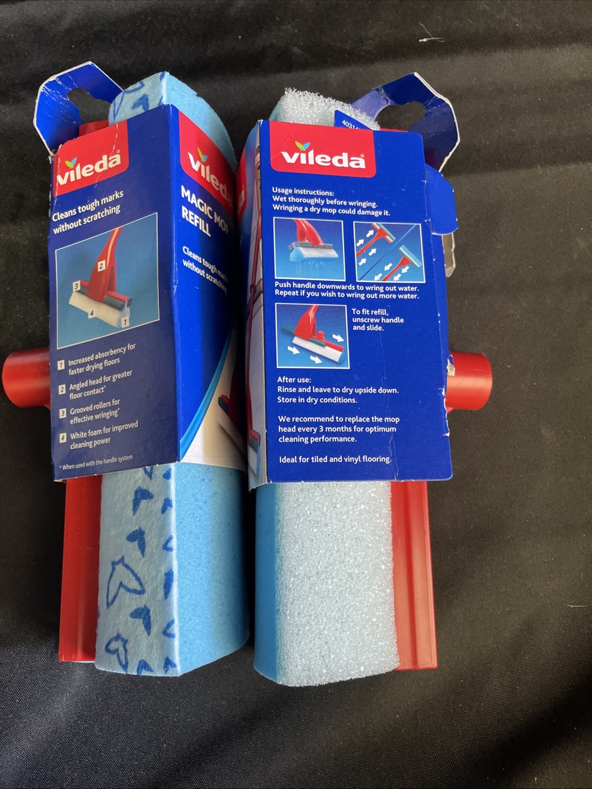 Vileda Magic Mop Refill 2 Pack
