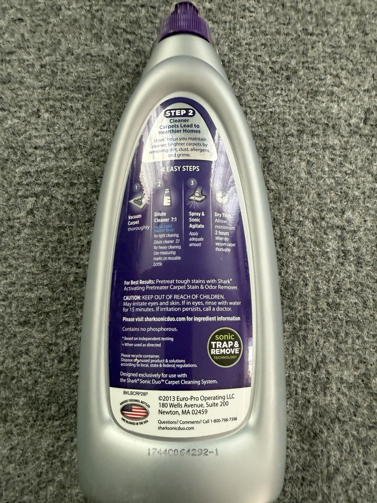 SHARK Cleaning Solutions Wood Carpet Tile Vinyl Stone Polish DISCONTINUED LOT 4