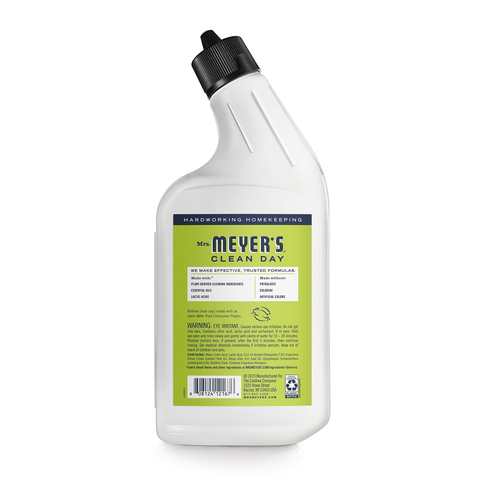 MRS. MEYER’S CLEAN DAY Liquid Toilet Bowl Cleaner, Stain Removing, Lemon Verb…
