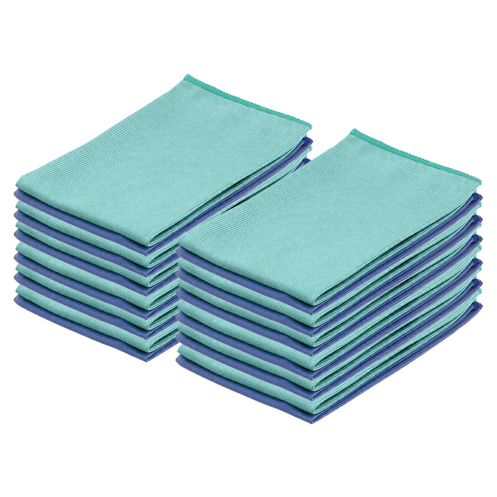 Superio Microfiber Cloth Glass Cleaning Cloth for Mirror/Window Streak Free