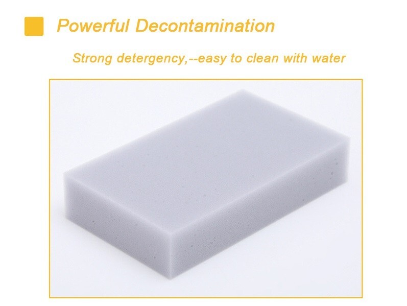 100pcs Gray Sponge Magic Melamine Erase Premium Cleaning Foam Thick Washing Bulk
